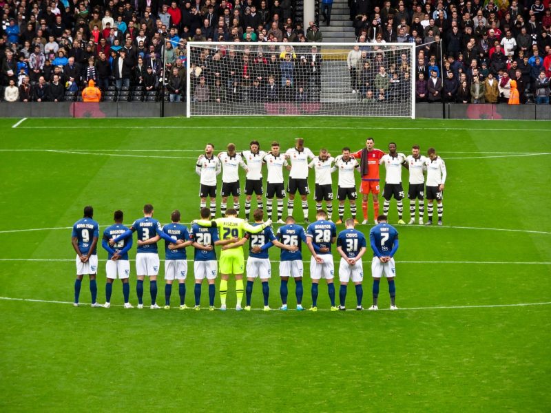 The Start of a Fulham match